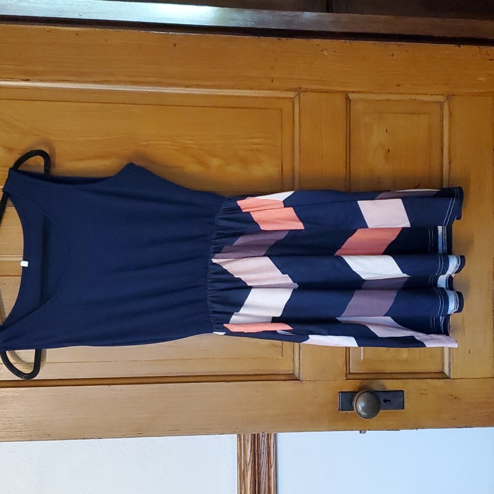 Blue dress
